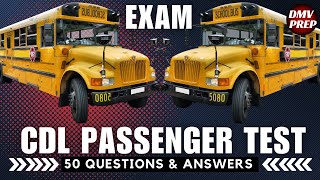 Passenger Endorsement CDL Test Pass Your Exam on the First Try [upl. by Yerag]