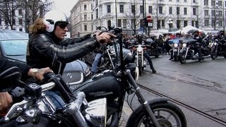 Hells Angels i Oslo domkirke  fredag 19 april 2013 Hells Angels Norway [upl. by Eedna]