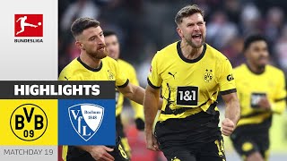 HatTrick Hero Füllkrug  Borussia Dortmund  VfL Bochum 31  Highlights  MD 19 – Bundesliga 2324 [upl. by Okuy255]