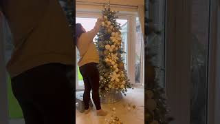 How I made my bauble garland [upl. by Airetas850]