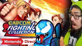 Capcom Fighting Collection 2 – Announcement Trailer – Nintendo Switch Reaction [upl. by Ainegul]