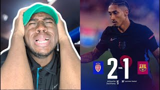 LDC Monaco 21 Barça LA FIN DES VENDEURS DE REVES [upl. by Wardle]