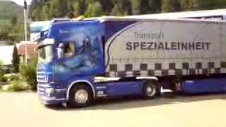 GSG Paddy Scania R560 V8 offene Klappe [upl. by Ennazus]