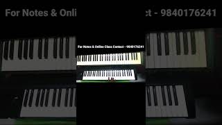 Machana Pathingala song Piano  shorts [upl. by Verger]