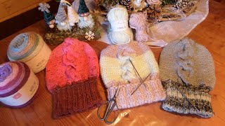 6 DIYDIE  ZOPF Mützen Beanies long Beanies Mini bis XXL  STRICKEN leicht gemacht 2 [upl. by Kolivas256]