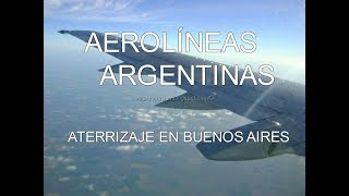 Aerolíneas Argentinas  Boeing 737500  Aterrizaje en Buenos Aires  Año 2008 [upl. by Assirt]