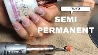 TUTO VERNIS SEMIPERMANENT⎥ Comment faire les repousses [upl. by Bernadina]