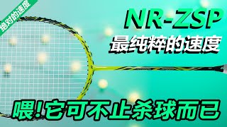 【深度体验】NRZSP！小拍框的意义，让人上瘾的球拍！ [upl. by Sallee]