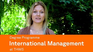 Degree Programme International Management University of Applied Sciences WürzburgSchweinfurt [upl. by Herates]