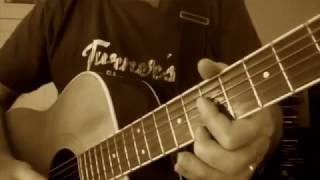 Crosseyed Heart Keith Richards Blues Guitar Tutorial [upl. by Nalorac]