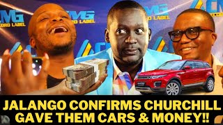 Churchill Bought us Cars amp Gave Us Money  Jalango Confirms  Eric Omondi Mp Langata  CMG RECORDS [upl. by Alim]