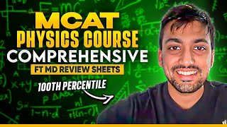 25 Hour MCAT Physics MCAT Course Comprehensive [upl. by Ynohtna]