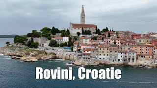 Rovinj Croatie  Drone [upl. by Crosley425]