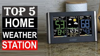 ✅Best Home Weather Station 2024  Best Weather Stations Reviewsweather [upl. by Maximilien90]