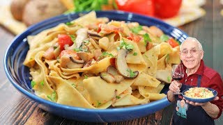 Pappardelle alla Boscaiola [upl. by Ermin]