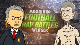 Mourinho vs Wenger  FOOTBALL RAP BATTLE Man Utd vs Arsenal 11 2016 [upl. by Albion]