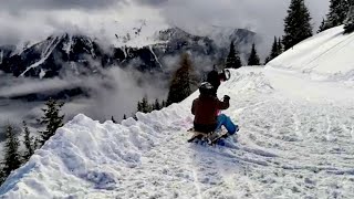 RODELBAHN in BRAMBERG 🏔️ist die längste in der Welt AM WILDKOGEL🛣️a2 b1b2 [upl. by Oicnevuj]