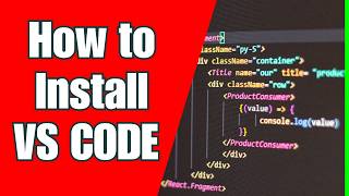 How to Install Visual Studio Code 2025  VS CODE  Easy amp Fast [upl. by Anelrad727]