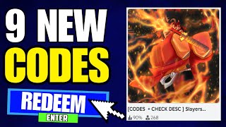 UPDATE NEW ROBLOX SLAYERS UNLEASHED CODES 2024  BE QUICKLY  PART 94 [upl. by Laud523]