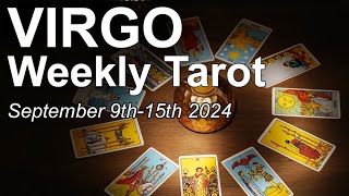 VIRGO WEEKLY TAROT READING quotREACHING YOUR DESTINATIONquot September 9th15th 2024 weeklytarotreadings [upl. by Humfried]