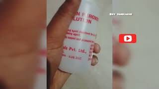 Hydrogen peroxide solution review and uses in Tamil skytamilachi YouTubevideos [upl. by Etnomaj]