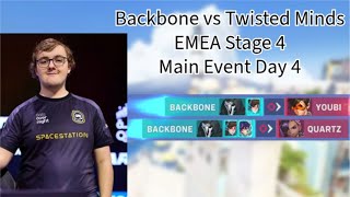 Backbone POV vs Twisted Minds Ilios EMEA Stage 4 Lower Finals [upl. by Airetahs600]