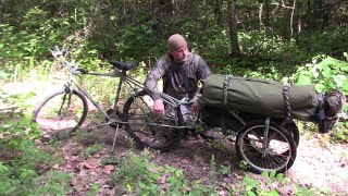 The All New Bug Out Bushcraft Camping Bicycle [upl. by Asiled]