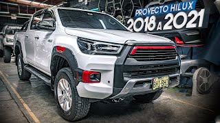 PROYECTO DE CONVERSIÓN TOYOTA HILUX 2018 A 2021 [upl. by Flossie]