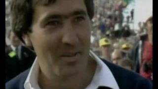 Seve Ballesteros Tribute with Seves farewell message to fans [upl. by Ardnasela]