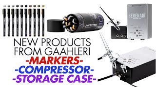 Testing 3 New Products  Mini Compressor  Markers  Storage Case By Gaahleri [upl. by Attirb709]