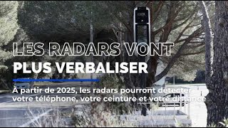 Les radars vont verbaliser de nouvelles infractions [upl. by Ahsatak963]