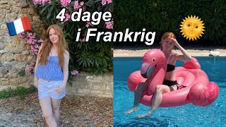 MIN FERIE I FRANKRIG DEL 1  Turen derned House tour pool hygge [upl. by Effy]