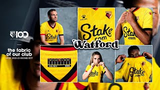 Introducing Watfords 202223 Kelme Home Kit  The Fabric Of Our Club [upl. by Joceline]