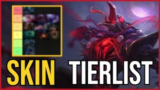 FIDDLESTICKS SKIN TIER LIST WITH THE NEW BLOOD MOON FIDDLE [upl. by Odawa]