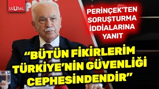 Doğu Perinçek quotBütün fikirlerin Türkiyenin güvenliği cephesindendirquot CANLI [upl. by Euqnom415]