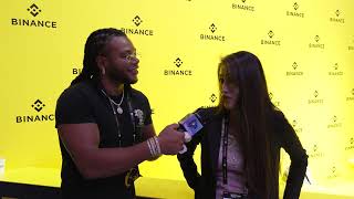 Professor Crypto interviews Madina Abdibayeva of M2 Exchange at Binance Blockchain Week 2024 [upl. by Kcinnay]