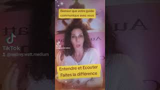 💥💢Entendre VS Écouter son guide spirituel 💥💢medium spiritualité canalisation [upl. by Sanferd]