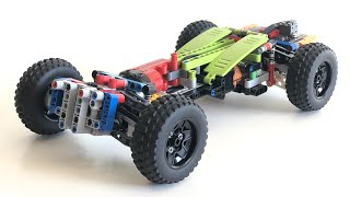 LEGO Technic 4x4 chassis [upl. by Nidia]