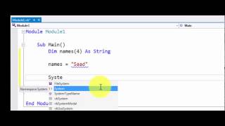 Visual Basic Understanding Arrays  Display names using Arrays [upl. by Yaja]