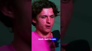 Tom Hollands Secret to Balancing Fame and Life  A MustSee Podcast Moment 🎭✨ tomhollandpodcast [upl. by Aribold6]