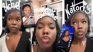 Attempting Uche Natori’s Makeup Tutorial as a Beginner relearning makeup [upl. by Nnylatsyrc]