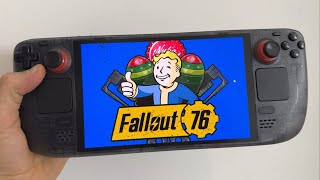 Fallout 76 New Life on Steam Deck OLED [upl. by Barnard]