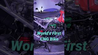 Bajaj CNG Bike  Worlds First CNG Motorcycle  Bajaj Freedom CNG Bike shorts [upl. by Snapp]