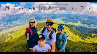 Abenteuer Urlaub in den Kitzbühler Alpen in St Johann in Tirol Österreich Wandern und Mountaincart [upl. by Ynots]