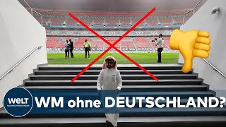 FußballWM BOYKOTTIEREN Fast zwei Drittel der Deutschen gegen eine Teilnahme in Katar [upl. by Dorolice]