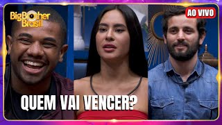 🚨BBB24 QUEM VAI VENCER o Big Brother Brasil GLOBOPLAY AO VIVO AGORA RedeBBB BBB [upl. by Aldwon]