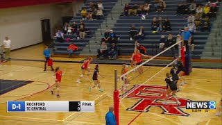 MHSAA volleyball quarterfinals [upl. by Doughty]