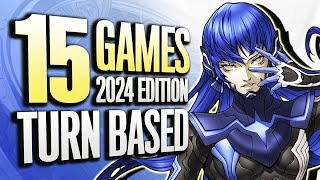 Top 15 Best NEW Turn Based StrategyTacticsRPG Games  2024 Edition Part 3 [upl. by Gizela]