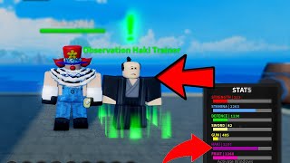 AOPG How To Get New Armament Observation And Conquerors Haki In A One Piece Game Roblox [upl. by Bowe]