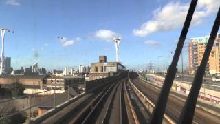 Full HD DLR Full Route from Woolwich Arsenal to Bank [upl. by Madelina665]